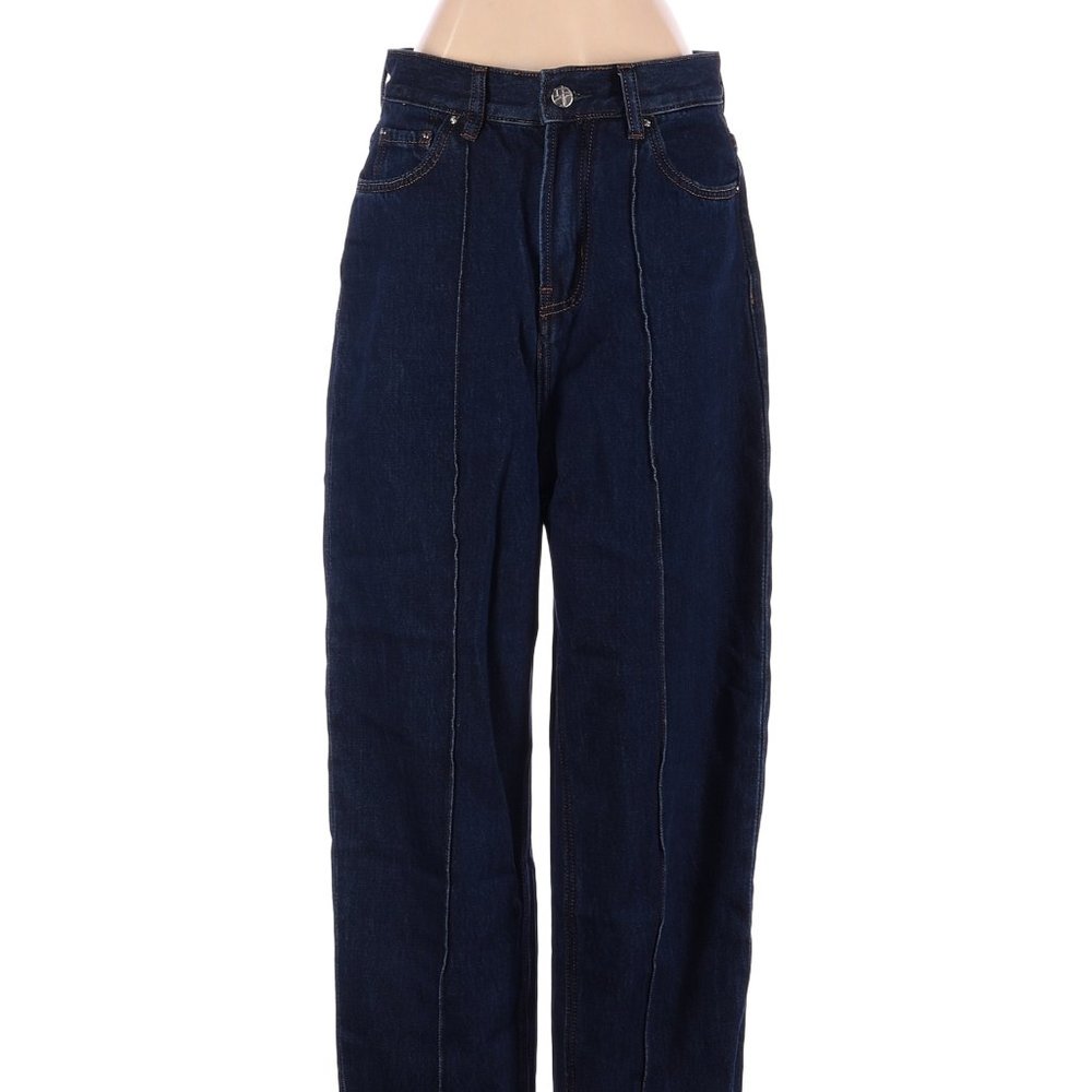 Toteme Barrel Leg Denim Jeans Size: 28/30